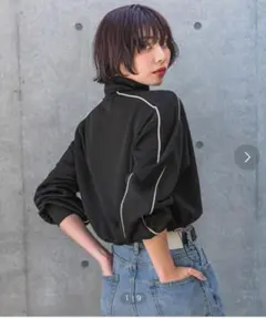 新品未使用　カットツイルトラックジャケット Lサイズ PAGEBOY 楽天市場】【SALE／43%OFF】カットツイルトラックジャケット