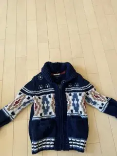 TOMMY HILFIGER ノルディック柄 カーディガン 110