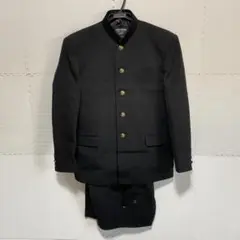 p MAX RUGGER 学ラン 上下セット LLサイズ 箱付き 学生服 黒 ①