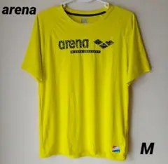 お盆セール！最安値『arena』アリーナ　Tシャツ　イエロー 　DESCENTE