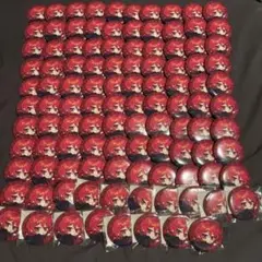 二代目・赤 RED 缶バッジ
