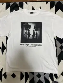 Oasis × Jill Furmanovsky × 河村康輔Tシャツ　Lサイズ オアシスをモチーフにした写真家のジル・ファーマノフスキーと