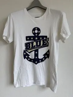 【SALE】BLUE/BLUE アンカープリント Tシャツ　サイズ1（S）