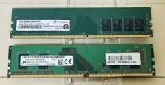 DDR4 2400MHz 4GB x2枚