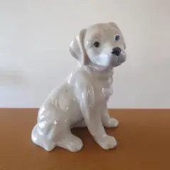 ラブラドール　陶器　置物