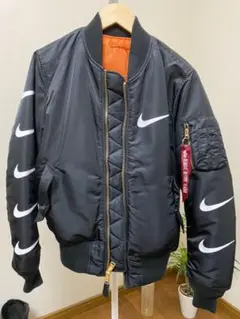 超美品 ナイキ アルファインダストリーズ MA-1 10-25010304 超美品 ナイキ アルファインダストリーズ MA-1 10-25010304