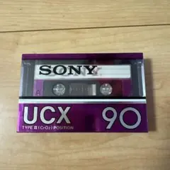 【未開封品】SONY UCX 90 カセットテープ