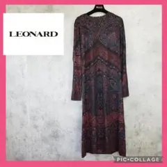 LEONARD レオナール レディース エレガント ワンピース★