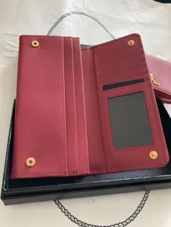 新品未使用 ★PRADA・プラダ ★二つ折りu0026フラップ★ピンク