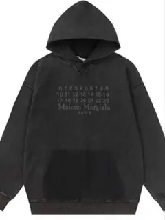 Maison Margiela ブラック フーディ