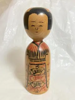 ⭕️2尺大型こけし　伝統こけし　木地山こけし　小安　師匠伊藤常治　佐々木春男 ⭕️2尺大型こけし 伝統こけし 木地山こけし 小安 師匠伊藤常治