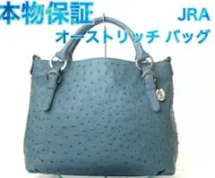 綺麗‼︎JRAオーストリッチレザー ハンドバッグ