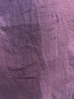 パープル リネン生地　135幅×5m