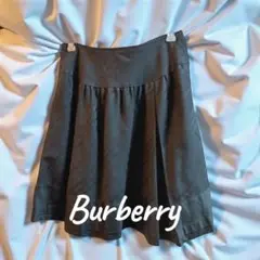 『美品』Burberry ダークグレー フレアスカート
