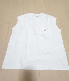 ダントン　ホワイト ノースリーブ Tシャツ