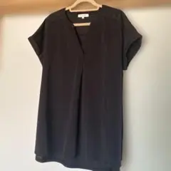 GLOBAL WORK Vネック 半袖シャツ M