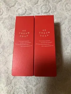 新品未開封 アジュバン AEクリームソープ クリーム洗顔料 90g 2個セット