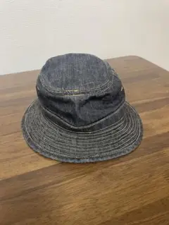 Lee デニム バケットハット ダークブルー