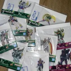 一番くじ 「機動武闘伝Gガンダム」E賞 D賞 アクリルスタンド10点セット