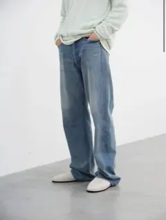 AURALEE 25SS SELVEDGE DENIM WIDE PANTS 4