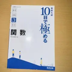 高校入試 10日で極める 関数
