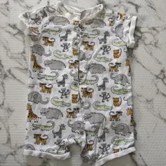 H&M 動物柄ロンパース 68サイズ