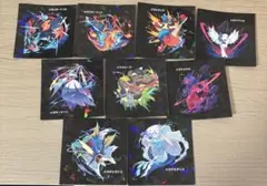 ポケモン　メガシンカステッカー　9種類セット