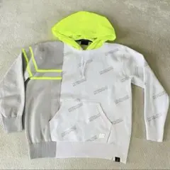 new balance golf ニューバランスゴルフネオンイエローパーカー　M