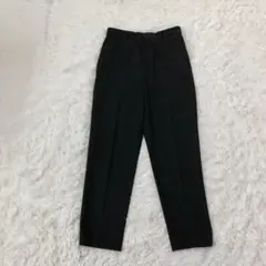 美品　ユニクロ　スマートアンクルパンツ　縦横ストレッチ　オフィスカジュアル　黒M