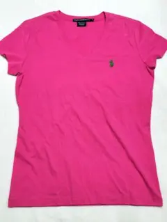 【匿名配送】ラルフローレン　RALPH LAUREN　半袖ロゴTシャツ　ピンクS