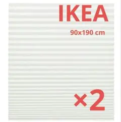 IKEA✨️ショッティス✨️プリーツブラインド2個組　90x190cm　ホワイト