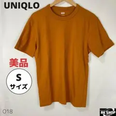 美品　UNIQLO ユニクロ　トップス　Tシャツ　クルーネック　半袖　コットン