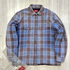 Supreme Quilt Faded Plaid Shirt 野村周平着用 野村周平着！Supreme Quilted Faded Plaid Shirt トップス