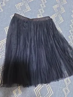 ブラックチュールスカート
