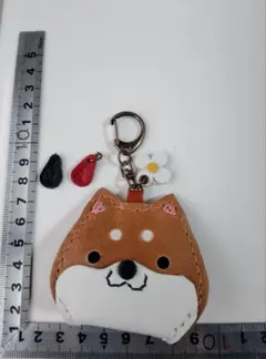 【38】本革柴犬コインケース