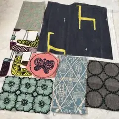 gillafe シンフォニー　タンバリンはぎれセット　ミナペルホネン
