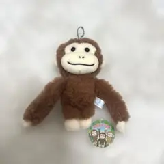 【新品タグ付き】おさるの3兄妹 キーホルダー ぬいぐるみ