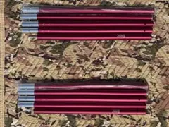 DOD ビックタープポール　レッド　2本セット