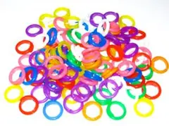 懐かし玩具【チェーリング 100個】チェーンリング チェンリング プラリング