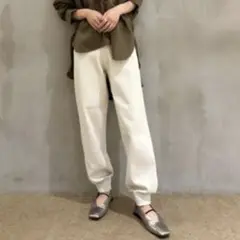 Mila Owen ミラオーウェン スウェットライクジョガーニットパンツ 1