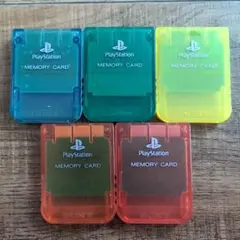 PlayStation メモリーカード 5個セット
