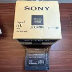 SONY 8ミリ ビデオテレビレコーダー GV-500 ジャンク品　美品 Sony 8mm video TV Recorder Walkman GV 500 | eBay