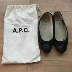 A.P.Cバレエシューズブラック37