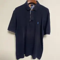 POLO RALPH LAUREN ラルフローレン ネイビー ポロシャツ XL