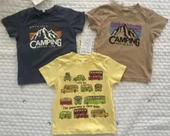 【新品未使用】3枚セット　90センチ　半袖Tシャツ