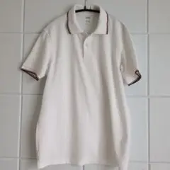 UNIQLO ホワイト ポロシャツ Lサイズ
