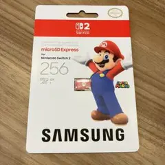 Samsung microSD Express 256GB Switch2対応