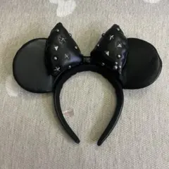 ディズニー ミッキー ミニー カチューシャ 黒