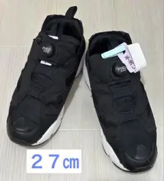 Reebokポンプフューリー　ブラック　27cm