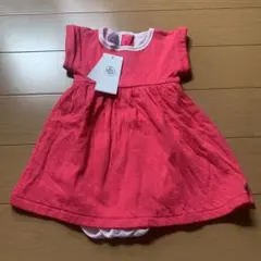 最終値下げ　新品　プチバトー　ワンピース　12m